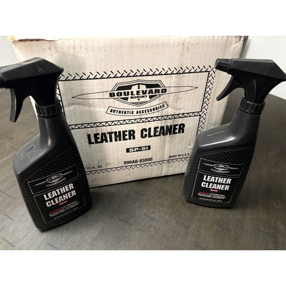 BOULEVARD SUZUKI LEATHER CLEANER sp-51 Full Case (12) VINTAGE